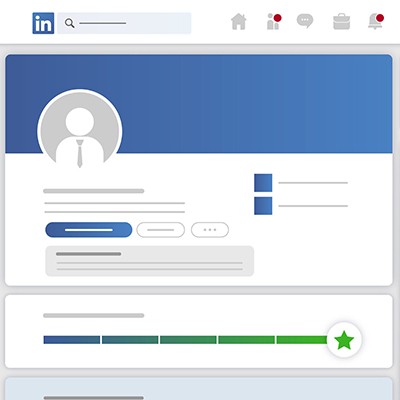 Profil linkedin optimisé