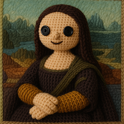 Tableau en fil de laine