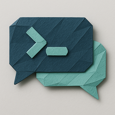 Logo ou objet origami